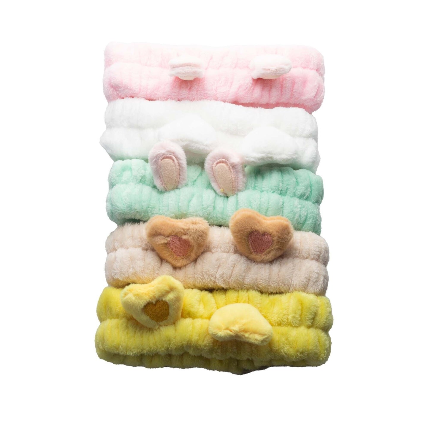 Cute Makeup Headbands - Hearts & Ears (assorted)