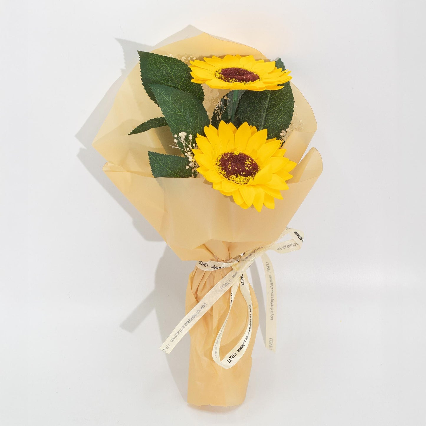Soap Flower - Two Sunflower Bouquet